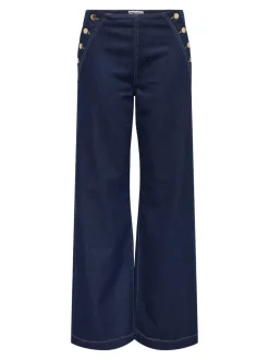ONLMADELINE Høj talje Wide leg fit Jeans Dame Jeans|Jeans