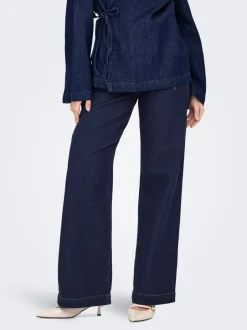 ONLMADELINE Høj talje Wide leg fit Jeans Dame Jeans|Jeans