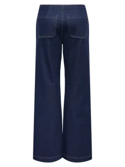 ONLMADELINE Høj talje Wide leg fit Jeans Dame Jeans|Jeans