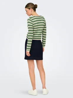 Clearance ONLMADISON Denim-nederdel Mininederdel Dame Nederdele|Denimnederdele