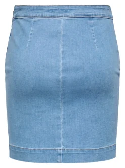 Online ONLMADISON Denim-nederdel Mininederdel Dame Nederdele|Denimnederdele