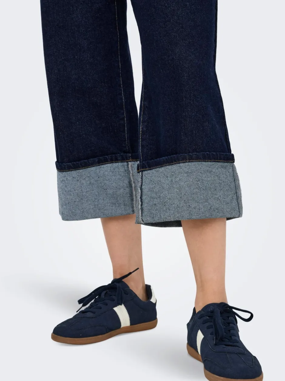 New ONLMADISON Høj talje Wide leg fit Jeans Dame Jeans|Jeans