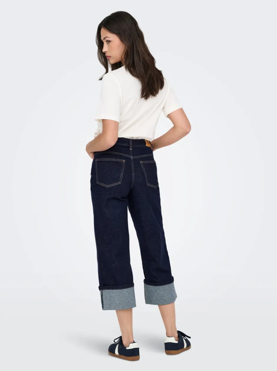 New ONLMADISON Høj talje Wide leg fit Jeans Dame Jeans|Jeans