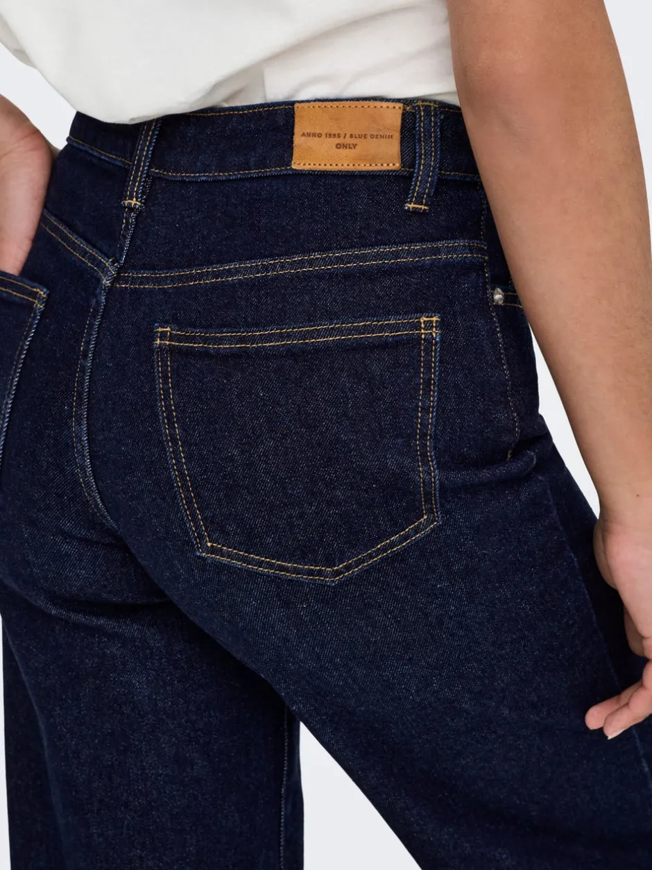 New ONLMADISON Høj talje Wide leg fit Jeans Dame Jeans|Jeans