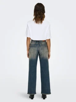 New ONLMADISON Høj talje Wide leg fit Jeans Dame Jeans|Jeans