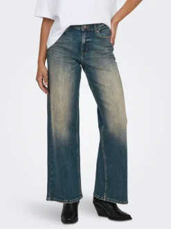 New ONLMADISON Høj talje Wide leg fit Jeans Dame Jeans|Jeans