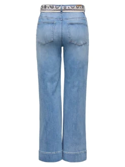 Clearance ONLMADISON Høj talje Wide leg fit Jeans Dame Jeans|Jeans
