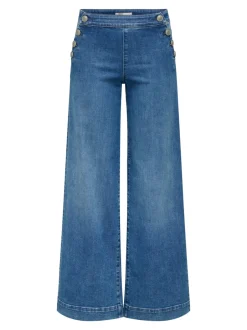 New ONLMADISON Høj talje Wide leg fit Jeans Dame Jeans|Jeans