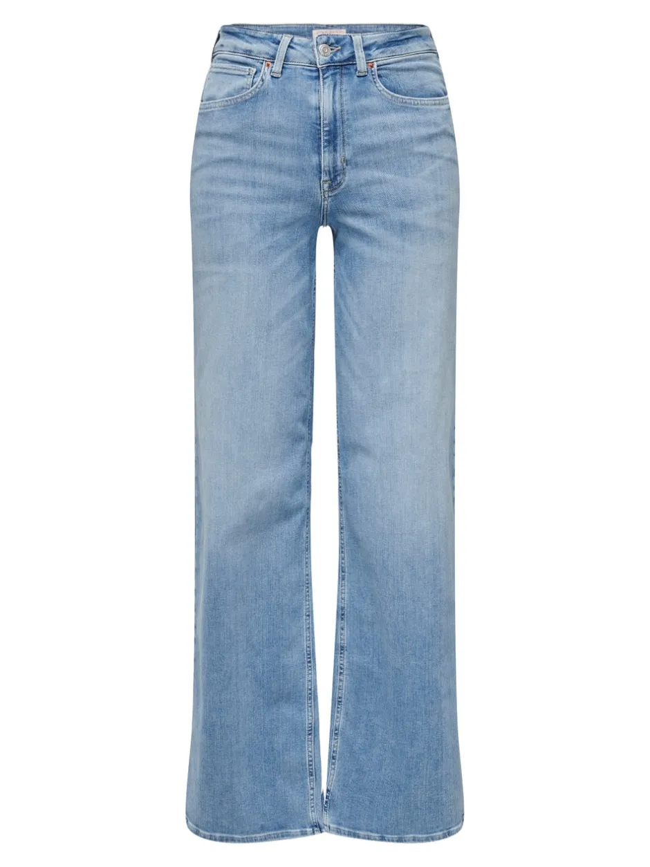 New ONLMADISON Høj talje Wide leg fit Jeans Dame Jeans|Jeans