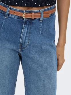 Outlet ONLMADISON Høj talje Wide leg fit Jeans Dame Jeans|Jeans