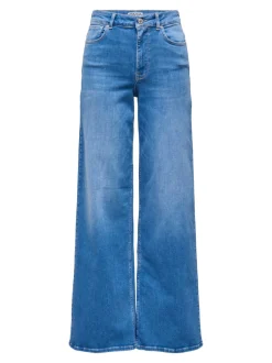 Online ONLMADISON Høj talje Wide leg fit Jeans Dame Jeans|Jeans