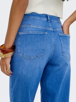 Online ONLMADISON Høj talje Wide leg fit Jeans Dame Jeans|Jeans