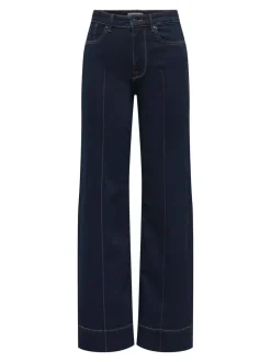 Sale ONLMADISON Høj talje Wide leg fit Jeans Dame Jeans|Jeans