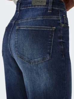 Discount ONLMADISON Høj talje Wide leg fit Jeans Dame Jeans|Jeans