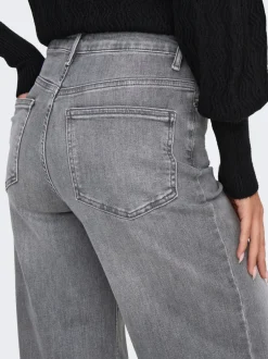 ONLMADISON Høj talje Wide leg fit Jeans Dame Jeans|Jeans