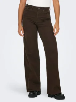Discount ONLMADISON Høj talje Wide leg fit Jeans Dame Jeans|Jeans