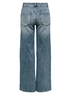 Clearance ONLMADISON Høj talje Wide leg fit Jeans Dame Jeans|Jeans
