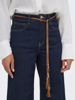 Best ONLMADISON Høj talje Wide leg fit Cropped Jeans Dame Jeans|Jeans