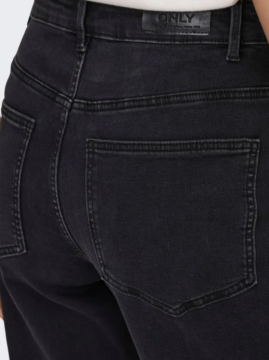 New ONLMADISON Høj talje Wide leg fit Jeans Dame Jeans|Jeans