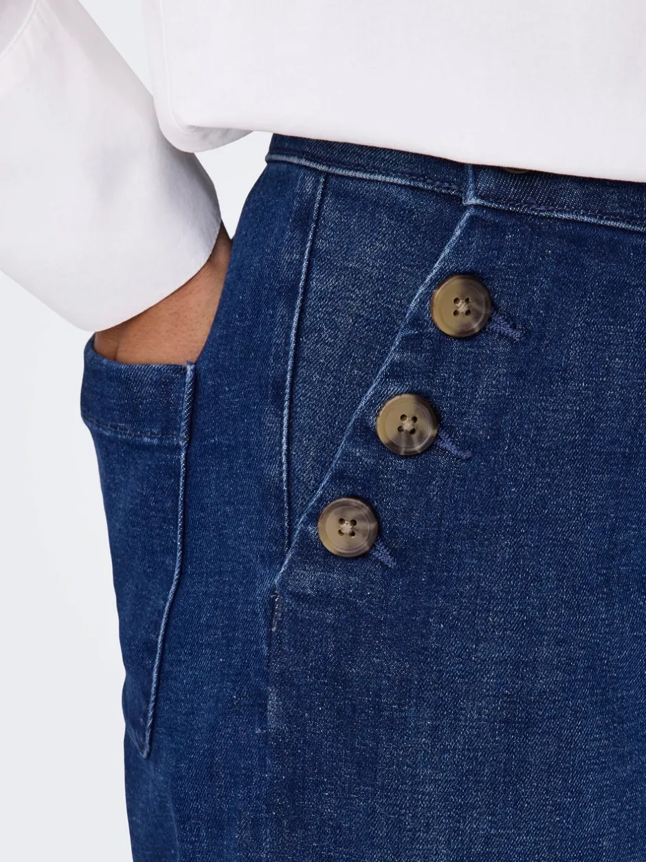 New ONLMADISON Høj talje Wide leg fit Jeans Dame Jeans|Jeans