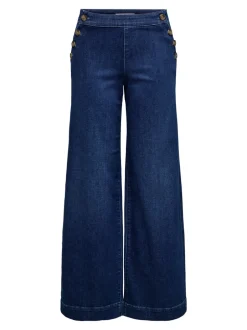 New ONLMADISON Høj talje Wide leg fit Jeans Dame Jeans|Jeans