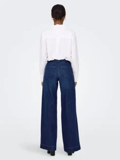 New ONLMADISON Høj talje Wide leg fit Jeans Dame Jeans|Jeans
