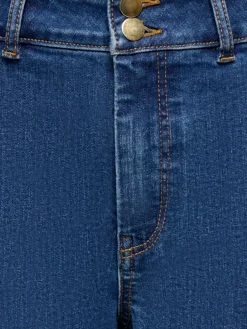 New ONLMADISON Høj talje Wide leg fit Cropped Jeans Dame Jeans|Jeans