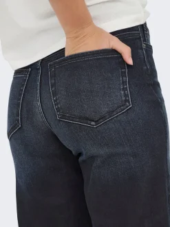 Discount ONLMADISON Høj talje Wide leg fit Jeans Dame Jeans|Jeans