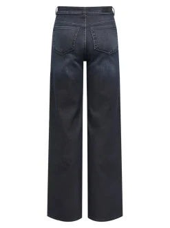 Discount ONLMADISON Høj talje Wide leg fit Jeans Dame Jeans|Jeans