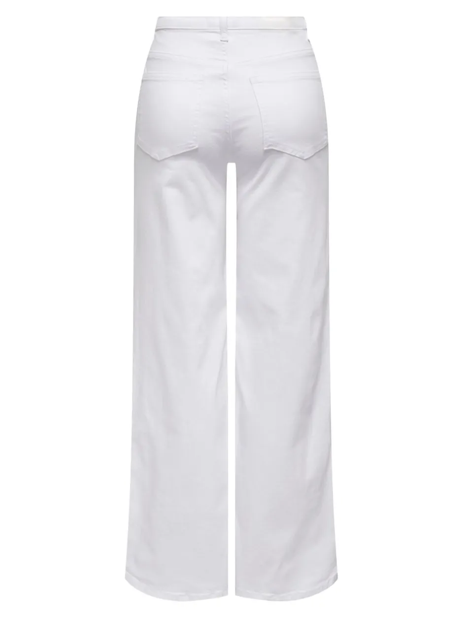 Outlet ONLMADISON Høj talje Wide leg fit Jeans Dame Jeans|Jeans