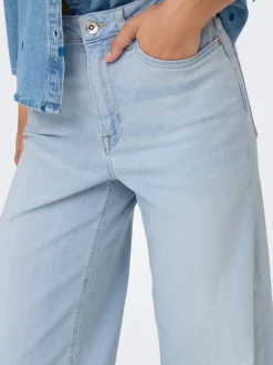 Online ONLMADISON Høj talje Wide leg fit Jeans Dame Jeans|Jeans