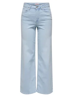 Online ONLMADISON Høj talje Wide leg fit Jeans Dame Jeans|Jeans