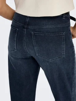 Discount ONLMADISON Høj talje Wide leg fit Jeans Dame Jeans|Jeans