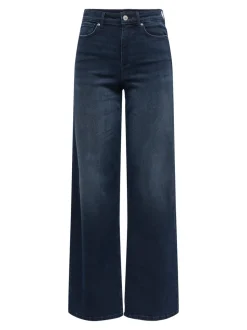 Discount ONLMADISON Høj talje Wide leg fit Jeans Dame Jeans|Jeans