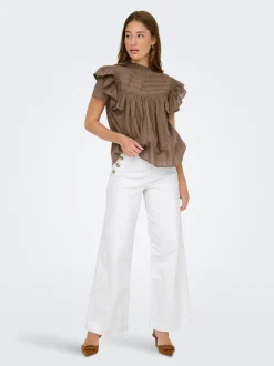 New ONLMADISON Høj talje Wide leg fit Jeans Dame Jeans|Jeans