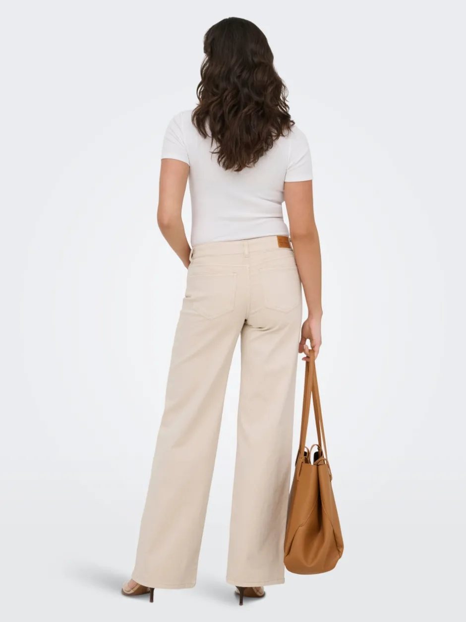 Sale ONLMADISON Wide leg fit Klassiske bukser Dame Jeans|Jeans