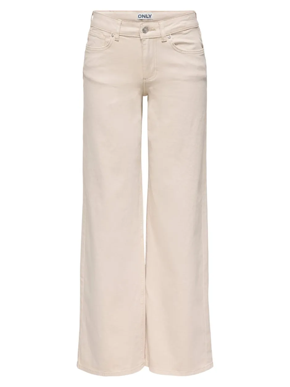 Sale ONLMADISON Wide leg fit Klassiske bukser Dame Jeans|Jeans