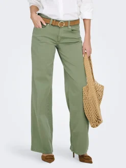 Sale ONLMADISON Wide leg fit Klassiske bukser Dame Jeans|Jeans