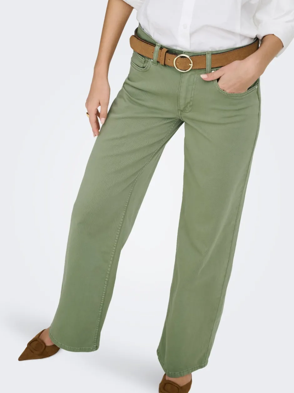 Sale ONLMADISON Wide leg fit Klassiske bukser Dame Jeans|Jeans