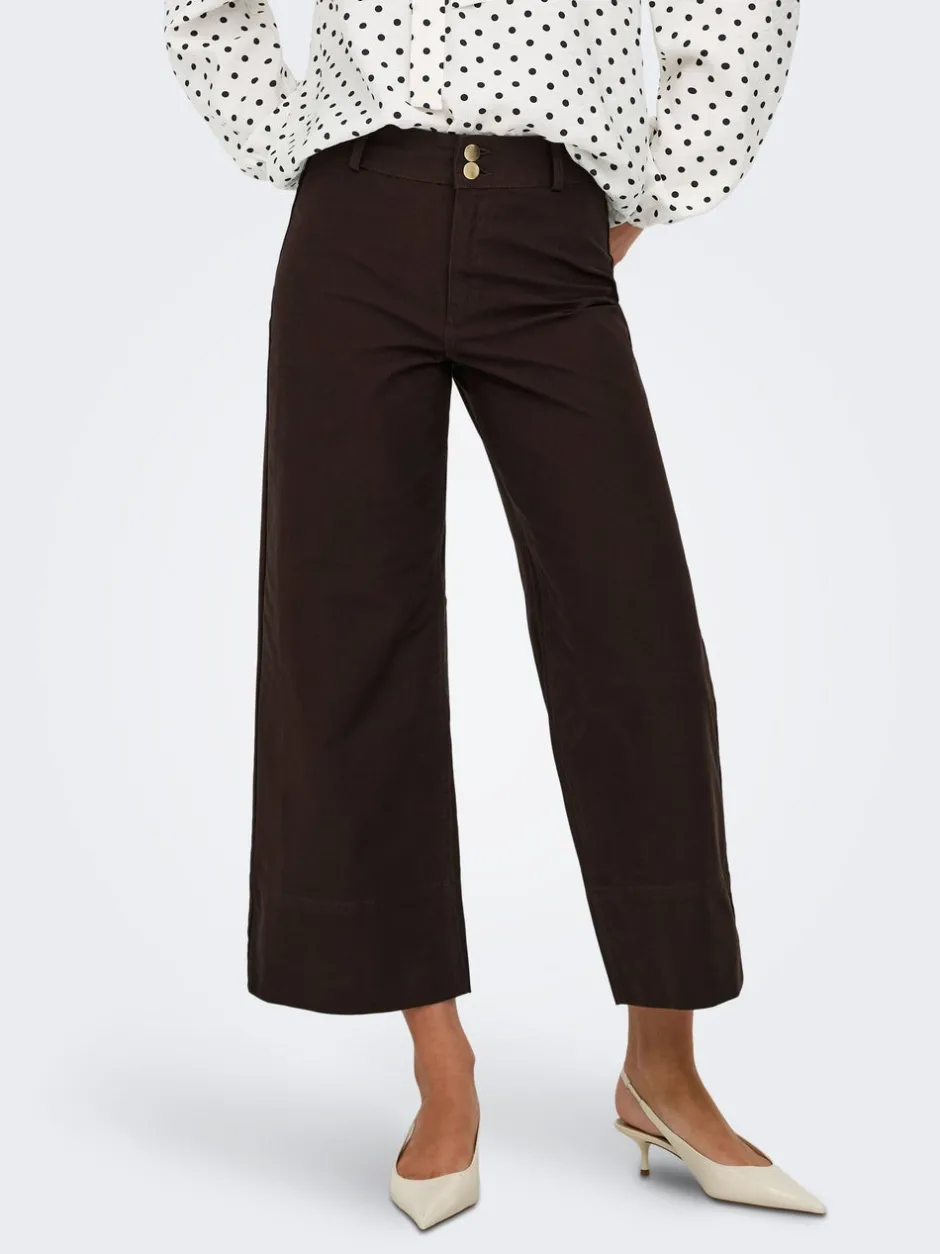 Hot ONLMADISON-CLAIR Cropped fit Bukser Dame Bukser