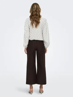 Hot ONLMADISON-CLAIR Cropped fit Bukser Dame Bukser