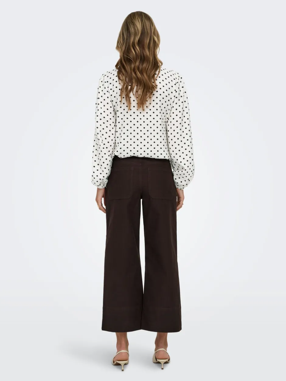 Hot ONLMADISON-CLAIR Cropped fit Bukser Dame Bukser