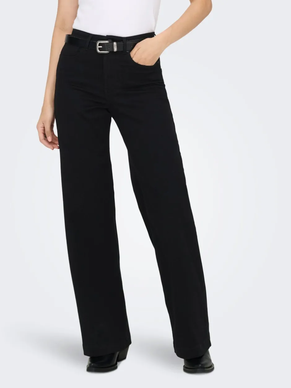 Best ONLMADISON-ROYAL Høj talje Wide leg fit Jeans Dame Jeans|Jeans