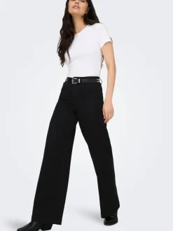 Best ONLMADISON-ROYAL Høj talje Wide leg fit Jeans Dame Jeans|Jeans