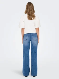 Sale ONLMADISON-ROYAL Høj talje Wide leg fit Jeans Dame Jeans|Jeans