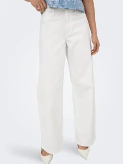 New ONLMADISON-SILLE Høj talje Wide leg fit Jeans Dame Jeans|Jeans