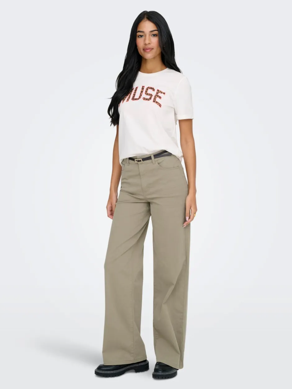 Outlet ONLMADISON-STELLA Wide leg fit Bukser Dame Bukser