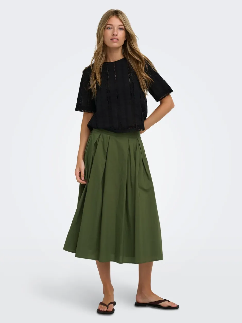 Discount ONLMAILA Nederdel Lang nederdel Dame Nederdele