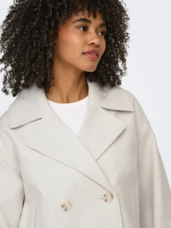 Hot ONLMALIKA Trenchcoat Dame Jakker Og Frakker