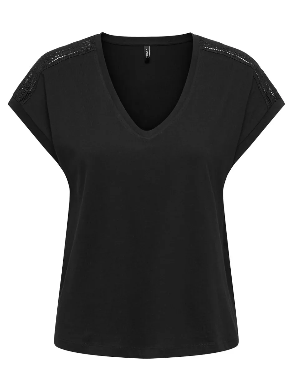 Hot ONLMALOU T-shirt Dame Toppe